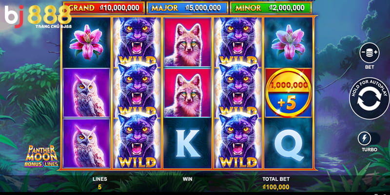 Giới thiệu game Panther Moon BJ888