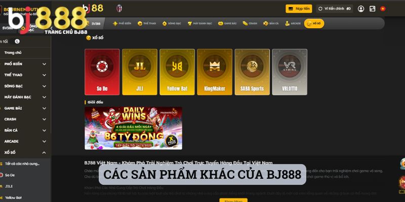 Các Sản Phẩm Khác của BJ888