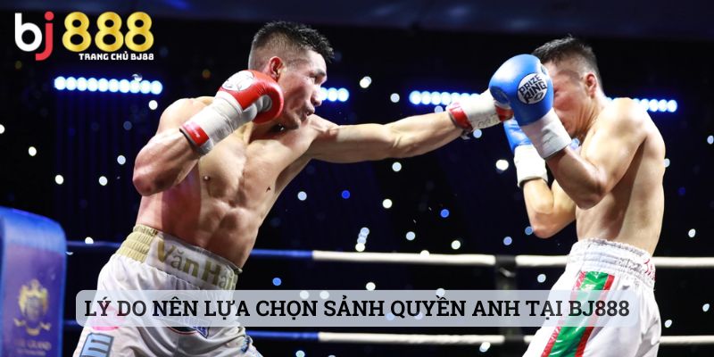 Lý do nên lựa chọn sảnh quyền anh tại BJ888
